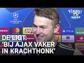 De Ligt: 'Ik zat bij Ajax vaker in het krachthonk dan hier' | CHAMPIONS LEAGUE