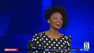 Jeanté Godlock talks about playing Simone Biles in Lifetime Movie video