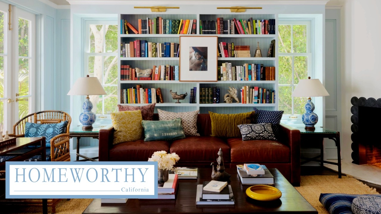 A Beautiful 1930s Los Angeles Home Filled With Global Antiques & Art