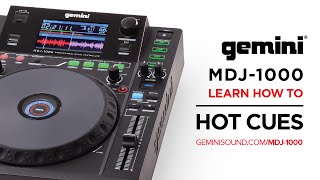 Video thumbnail for Gemini MDJ-1000 - How To Use Hot Cues by Gemini Sound