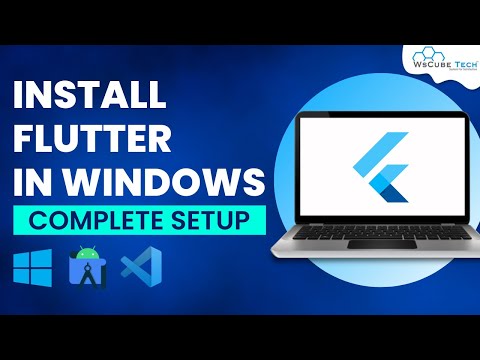 How to Install Flutter in Windows Flutter Installation Tutorial