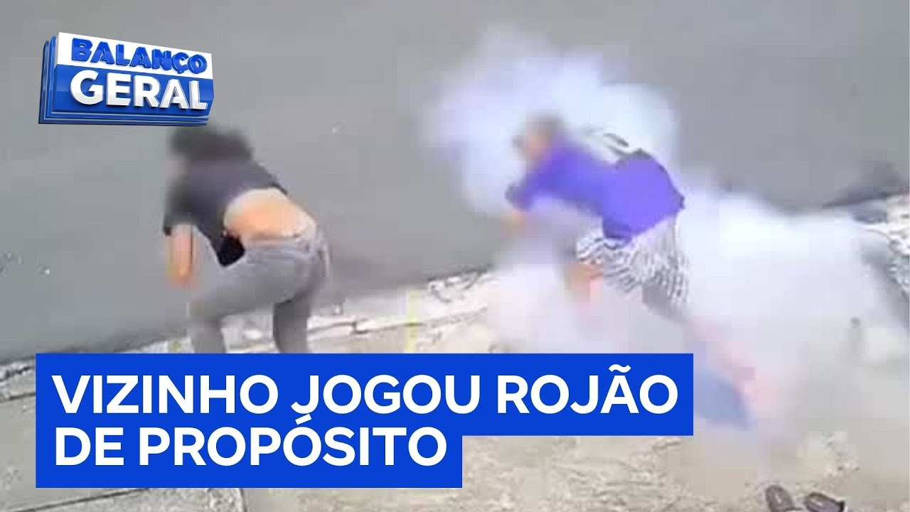 Reportagem do Dia: Vizinho incomodado com barulho joga rojão e quase cega criança em SP