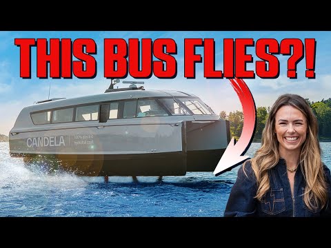 Candela P-12 - Why Cities Are Betting on Boats That Fly!