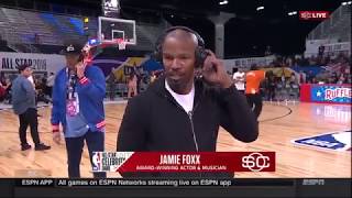 Jamie Foxx Says "No White Girls Till March 1st"