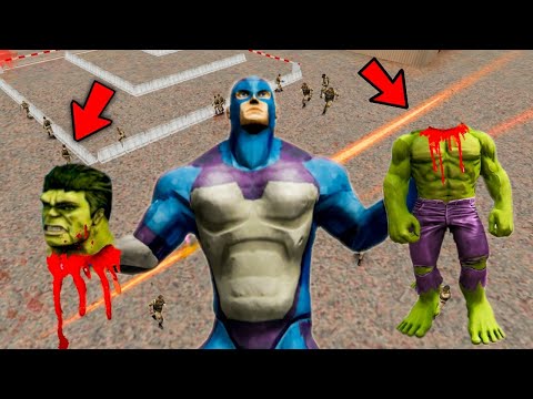Hulk Challenged Rope Hero Who Will Win? || Rope Hero Vice Town