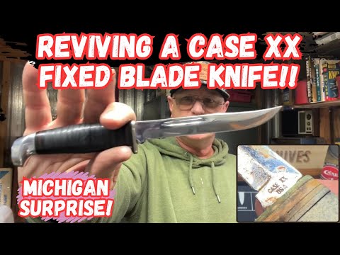 Reviving a Vintage Case XX Fixed Blade Knife!