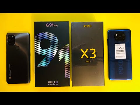 BLU G91 Pro vs POCO X3