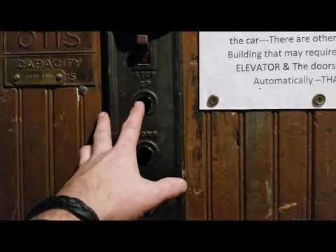 OTIS Early 1900s Freight Elevator Operation OEM Controls.