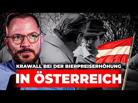 Krawall bei der Bierpreiserhöhung in Österreich