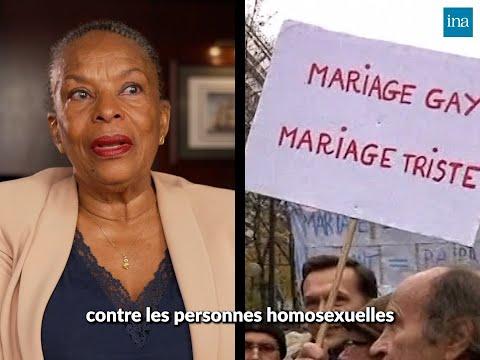Christiane Taubira revient sur la bataille du mariage pour tous |  INA