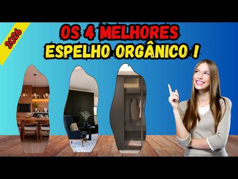 Os 4 Melhores Espelhos Orgânicos Com LED Do Mercado! Espelho Orgânico Ideal Para Comprar Em 2026