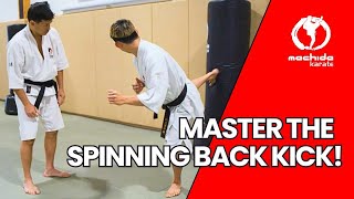 Master the Spinning Back Kick