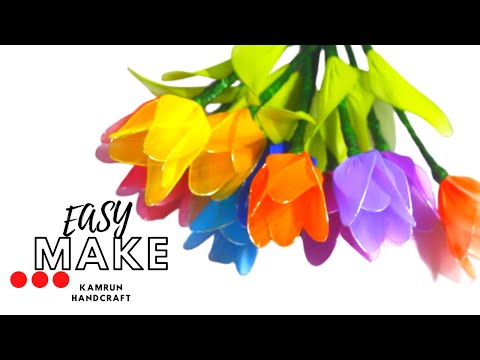 Easy and Beautiful  Flower making | DIY Paper Flower Craft