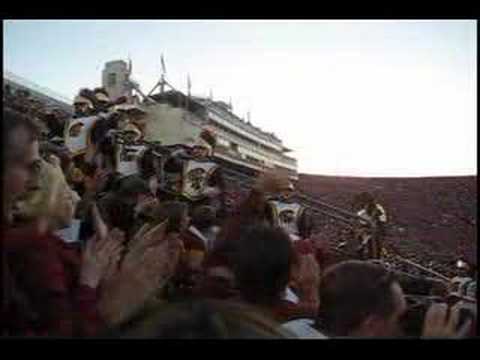 Roaming Trojan Band members