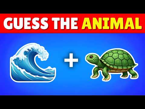 Guess The ANIMAL by Emoji | Animal Emoji Quiz | WhizQuizz