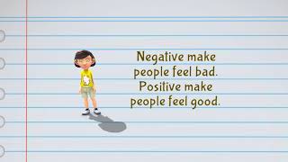 Language and Arts - Positive and Negative Connotations