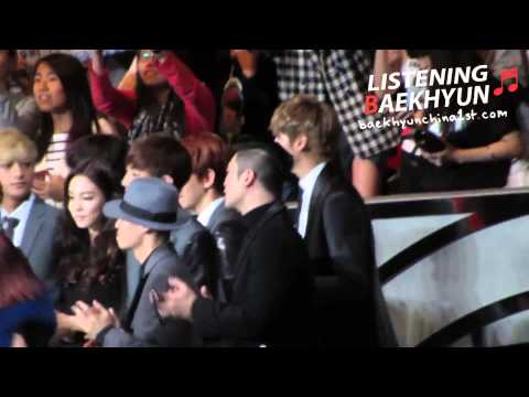 [BHCN独家] 131122 MAMA in HongKong - Baekhyun during Stevie Wonder performance