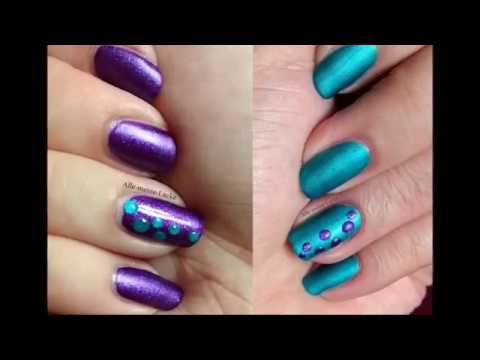 Nail Art 3D Tropfen in Farbe