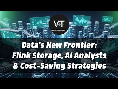 Data's New Frontier: Flink Storage, AI Analysts & Cost-Saving Strategies