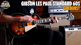 Video thumbnail for Gibson Les Paul Standard 60s | AAA Top - Fireburst *Peach Exclusive* by The Peach Boutique