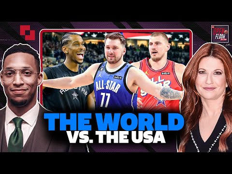 It's U.S.A. vs. the World in the New All Star Game | Rachel Nichols & Evan Turner