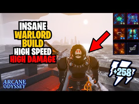 INSANE High-Speed Iron Leg Warlord Build - Arcane Odyssey
