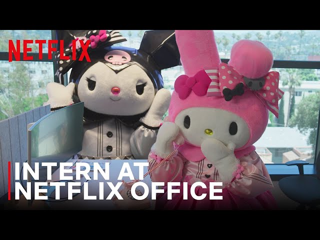 My Melody & Kuromi Take Over Netflix HQ