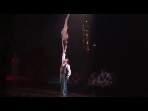 Acro Duet Evgeniya and Anton ( "Corteo" Cirque du Soleil )