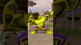 What Happens If You Transfom Into HULK in Every LEGO Marvel Game!