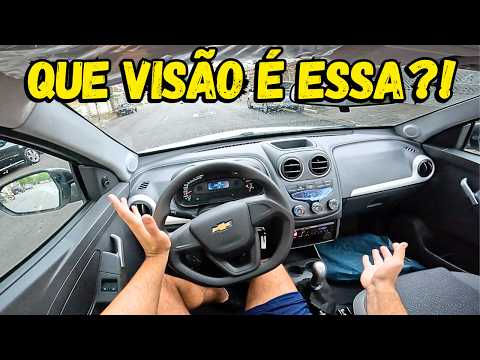 Thumbnail for PRIMEIRA VEZ DIRIGINDO A CHEVROLET MONTANA — VISIBILIDADE ME PEGOU DE SURPRESA by Chevrolet Montana