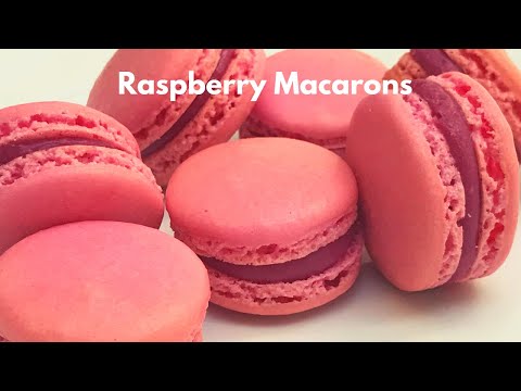 Easy Raspberry Macarons Recipe for beginners