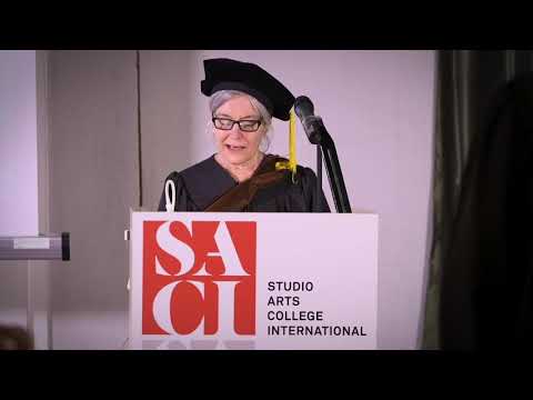 SACI 2018 MA Commencement Ceremony (4) - Keynote Speech by Peta Motture