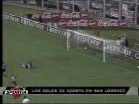 beto acosta - sus goles en san lorenzo