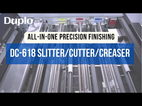 DUPLO DC-618 SLITTER/CUTTER/CREASER | Styers Equipment Company (1)