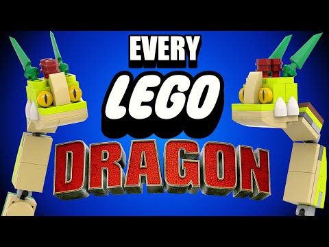 I Built EVERY DRAGON in How To Train Your Dragon in LEGO
