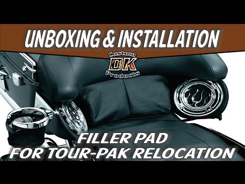 Unboxing & DIY Install Of Harley Tour-Pak Filler Pad