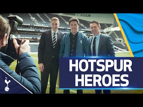 Hugo Lloris, Michael Dawson, Ledley King & Robbie Keane surprise Hotspur Hero Russell