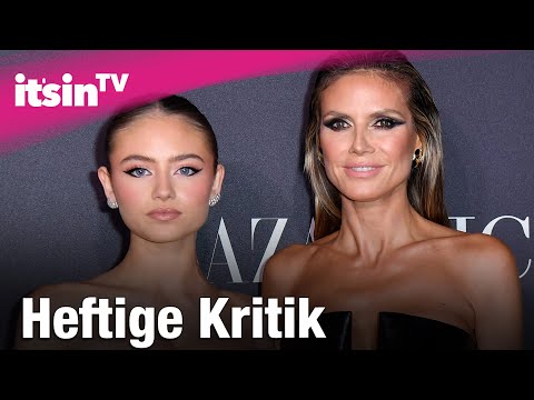 Shitstorm für Heidi Klum und Leni: DARUM stehen sie in der Kritik | It's in TV
