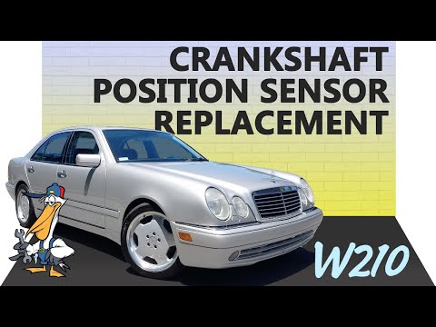 Mercedes Benz E-Class W210 Crankshaft Position Sensor Replacement