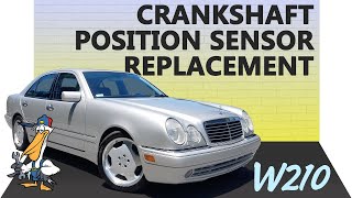 Mercedes Benz E-Class W210 Crankshaft Position Sensor Replacement