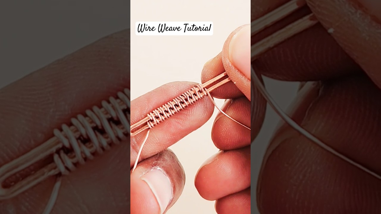 Easy Wire Weave Tutorial #regaliabyreyney