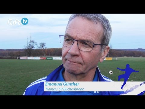 Emanuel Günther - SV Büchenbronn - zum Spiel vs. 1.FC Bauschlott im FuPa.tv-Interview am 20.11.2016