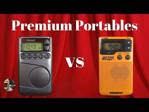 Face Off! C.Crane's CC Pocket vs Sangean's DT-400W Premium Pocket Radios