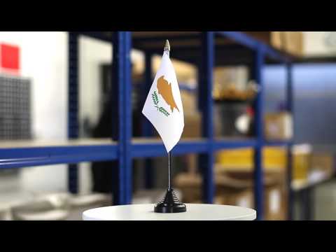 Cyprus - Table Flag 4x6"