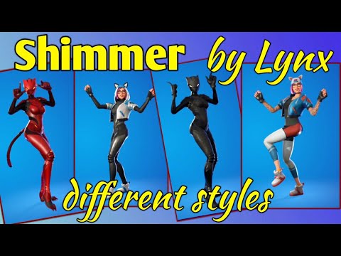 shimmer by lynx FORTNITE dance emote from season 7