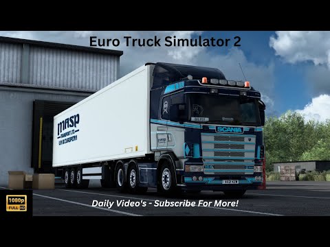 Realistic ETS 2 | Sunny Run To Sainsburys | MASP Transport R-4 Series Low Cab V8