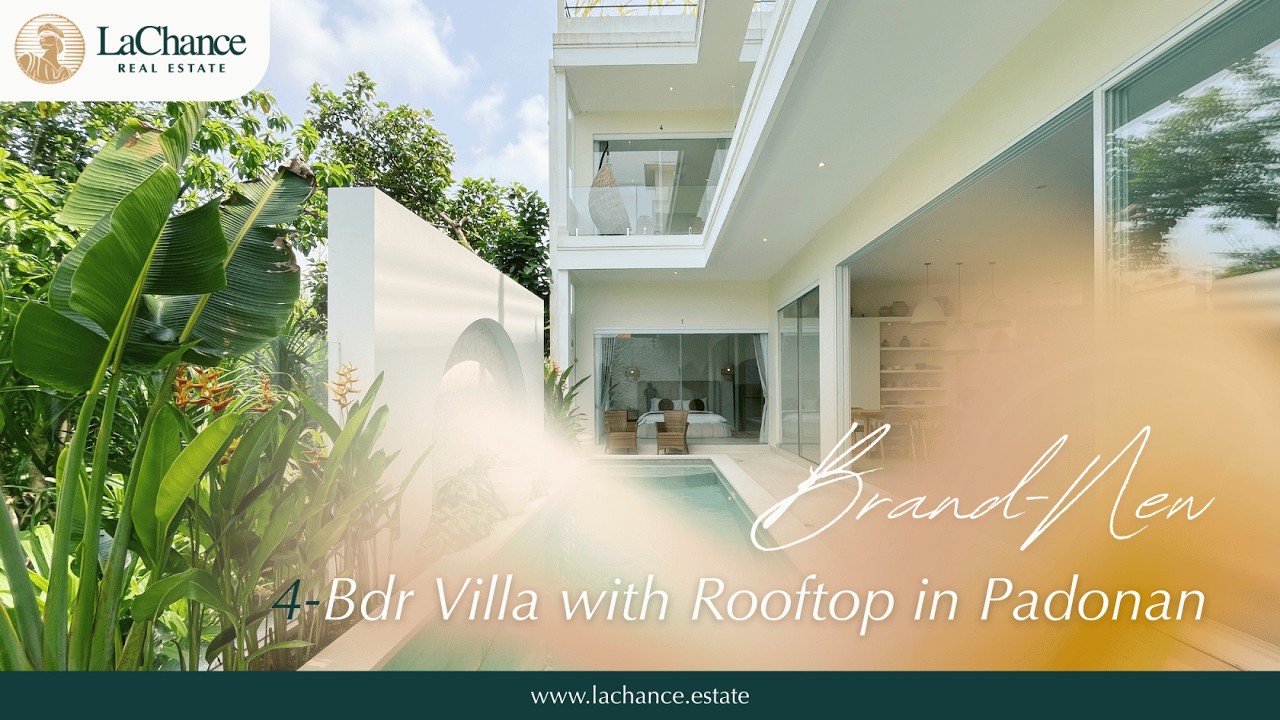 Brand New 4-Bedroom Villa with Rooftop in Padonan