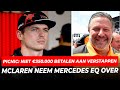 Picnic weigert 350.000 euro te betalen aan Verstappen, McLaren neemt Mercedes EQ over l GPFans News
