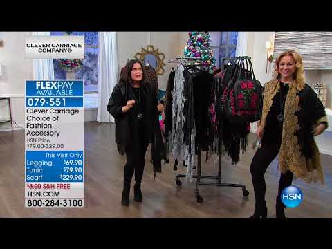 HSN | Clever Carriage Company Fashions & Accessories 12.29.2017 - 03 AM