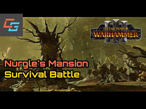 Nurgle's Mansion Kislev Campaign - Total War Warhammer 3 Survival Battle